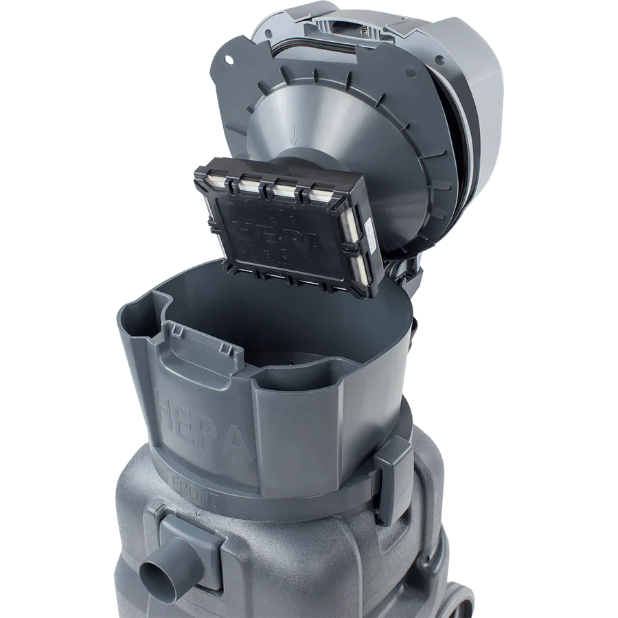 Nilfisk Eliminator Pro II, 12 Gallon, Shop Vac, Wet/Dry HEPA, 107412640