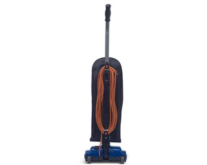 Powr-Flite Solar™, Upright Vacuum, 12", 7.4QT, Bagged, Single Motor, 35' Cord, No Tools, HEPA, Operating Weight of 8.4lbs, 1 Year Warranty