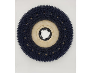 Universal Brush, Floor Buffer, 17", Medium Grit, 180 Grit, Blue, NP9200 Clutch Plate,  PFMG17
