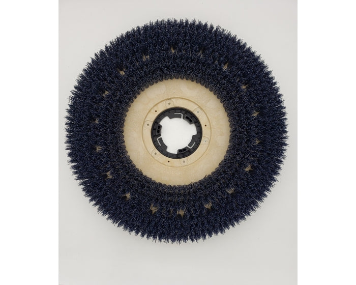 Universal Brush, Floor Buffer, 15", Medium Grit, 180 Grit, Blue, NP9200 Clutch Plate, PFMG15