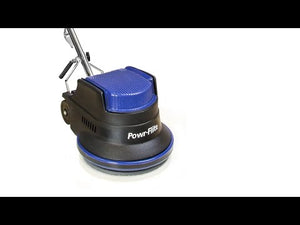 Powr-Flite Millennium, Floor Machine, Low Speed, 17", 109lbs, 175 RPMs, 1.5HP, 50' Cord