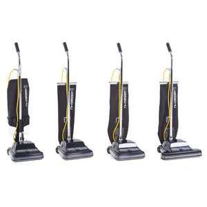 Advance ReliaVac, Upright Vacuum, 12" or 16.5", Single Motor, Electric, No Tools, 2 Year Warranty