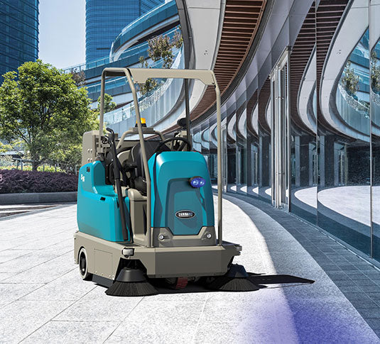 Tennant S16, Floor Sweeper, 46", 40 Gallon Hopper, Ride On, Battery, 3 Year Warranty