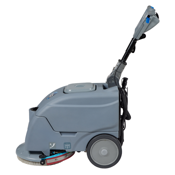 ICE i15B, Walk Behind Floor Scrubber, 15", 4 Gallon, Pad Assist, Disk, 5/5 Warranty