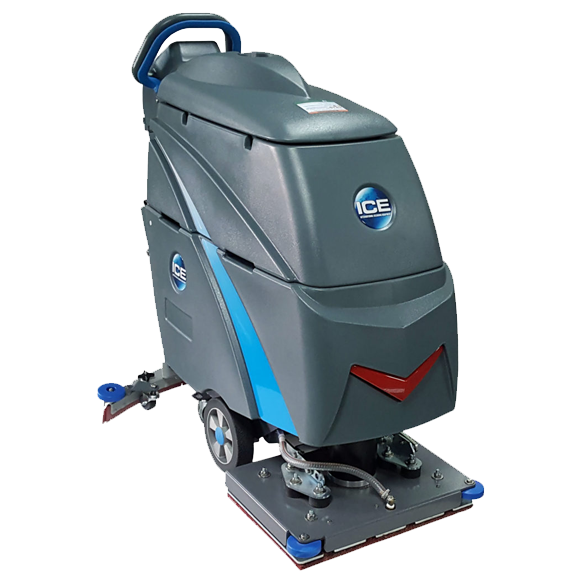 ICE i20NBT-OB, Walk Behind Floor Scrubber, 20", 15 Gallon, Battery, Self Propel, Orbital, 5 Year Warranty