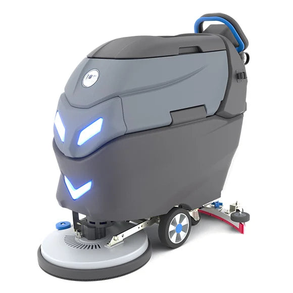 ICE i20YTL, Walk Behind Floor Scrubber, 20", 15 Gallon, Self Propel, Disk, 5/5/3 and Lifetime Lithium Battery Warranty