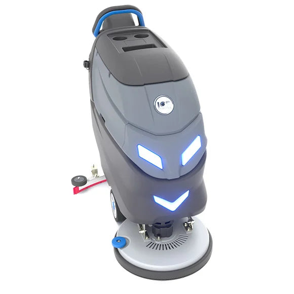 ICE i20YTL, Walk Behind Floor Scrubber, 20", 15 Gallon, Self Propel, Disk, 5/5/3 and Lifetime Lithium Battery Warranty
