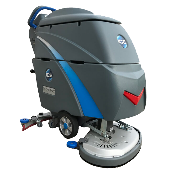 ICE i24BTL+, Walk Behind Floor Scrubber, 24", 15 Gallon, Lithium, Self Propel, Disk, 5 Year Warranty