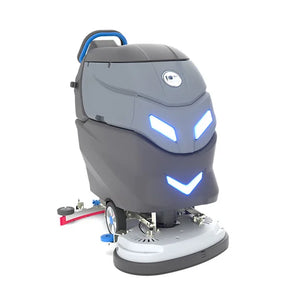 ICE i24YTL, Walk Behind Floor Scrubber, 24", 16 Gallon, Self Propel, Disk, 5/5/3 and Lifetime Lithium Battery Warranty