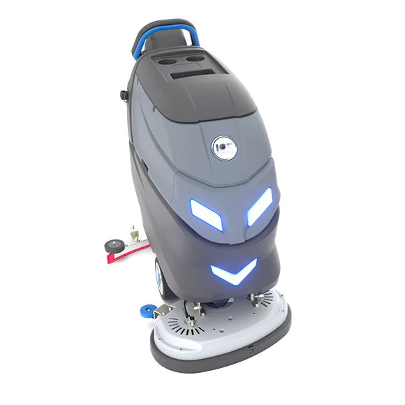 ICE i24YTL, Walk Behind Floor Scrubber, 24", 16 Gallon, Self Propel, Disk, 5/5/3 and Lifetime Lithium Battery Warranty