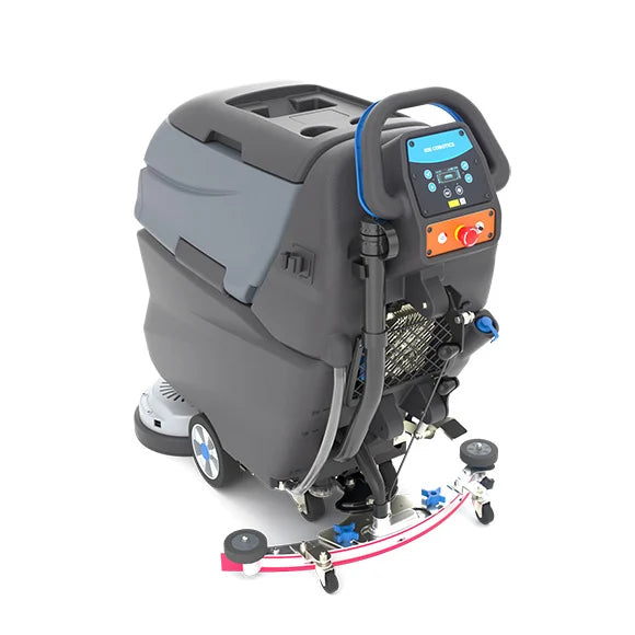 ICE i24YTL, Walk Behind Floor Scrubber, 24", 16 Gallon, Self Propel, Disk, 5/5/3 and Lifetime Lithium Battery Warranty