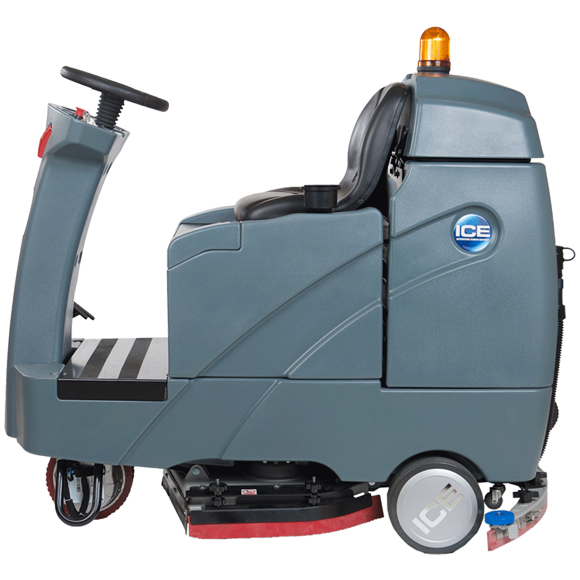 ICE RS32+, Floor Scrubber, 32", 29 Gallon, Ride On, Battery, Disk, 5 Year Warranty