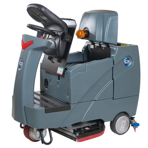 ICE RS32+, Floor Scrubber, 32", 29 Gallon, Ride On, Battery, Disk, 5 Year Warranty
