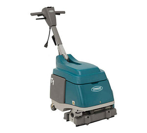 Tennant T1 | 15" Walk Behind Floor Sweeper-Scrubber, Cylindrical