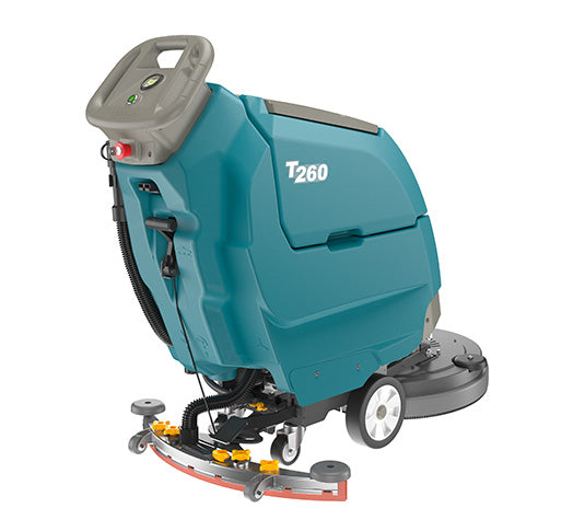 Tennant T260, Walk Behind Floor Scrubber,  20", 10.5 Gallon, Pad-Assist, Battery, 3 Year Warranty, SCN8000100E11