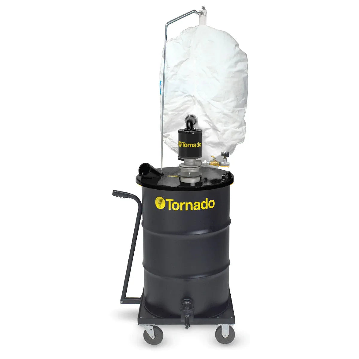 Tornado® Single Air Jumbo, Shop Vac, 55 Gallon, 15HP Air Compressor Required, Tool Kit Not Included, 4 Year Warranty, 95955
