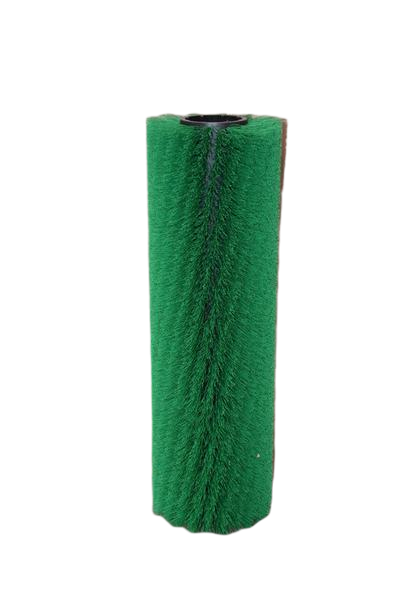 45" cylindrical nylon 24 single row bristle pattern sweep brush. Fits Tennant 355, 355D, 355E, 385, 385D, 385DLH, 6500, 6500D, 6550, 6550D, 6550E, 6600, 6650, 8400, 8400D, 8410, 8410D, S30  Fits Aftermarket Tennant 54922
