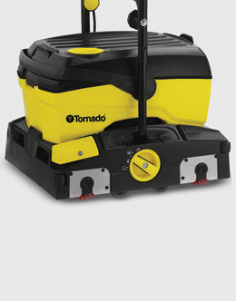 99406 | Tornado BR 16/3 | Floor Sweeper-Scrubber | 16" | 3 Gallon | Electric | Cylindrical | 2 Year Warranty