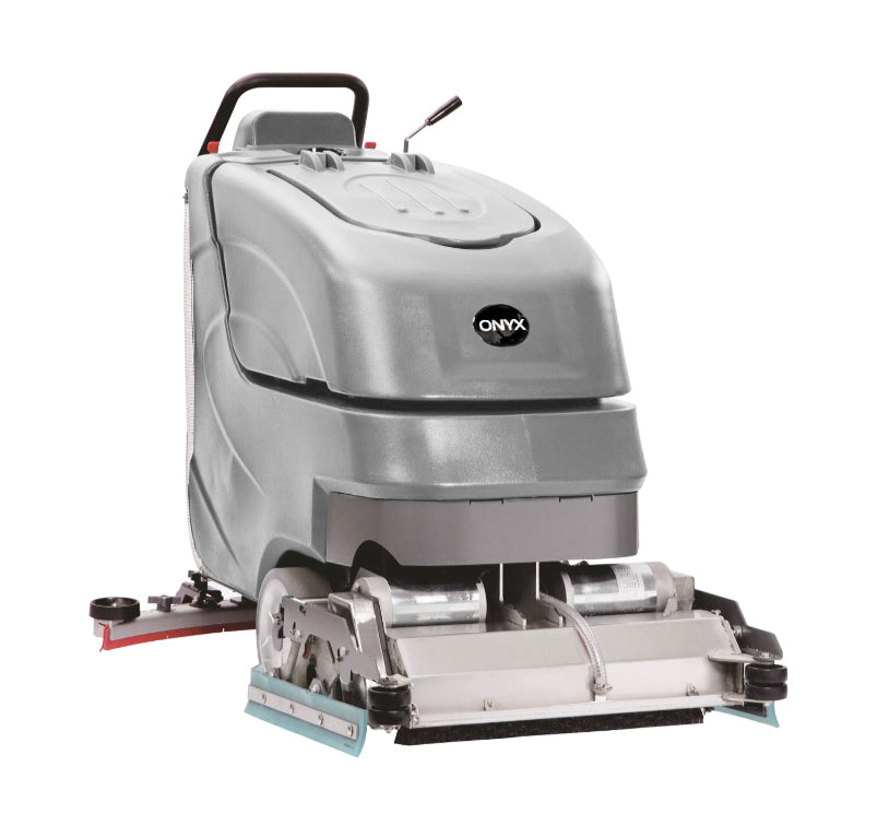 Onyx DX26C, Floor Sweeper-Scrubber, 26", 17 Gallon, Battery, Self Propel, Cylindrical, 3 Year Warranty