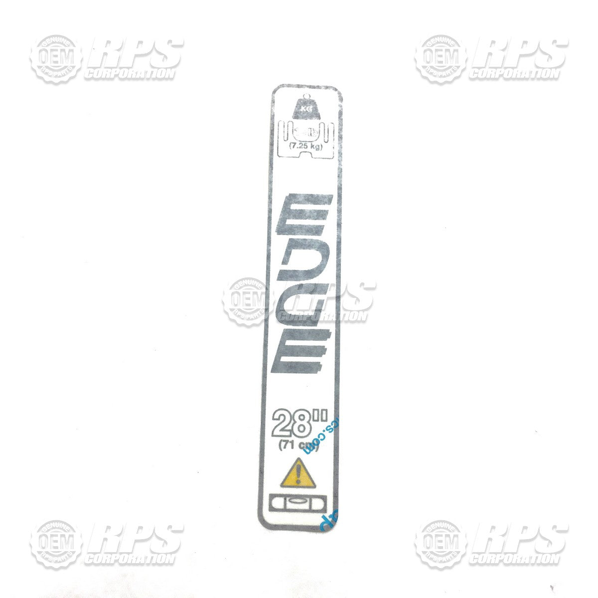 FactoryCat/Tomcat EDGE-7232, Decal, Edge, 28"