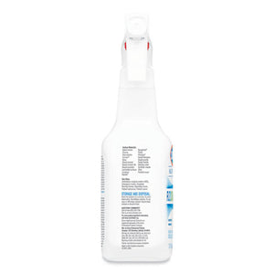 Fuzion Cleaner Disinfectant, Unscented, 32 Oz Spray Bottle, 9/carton