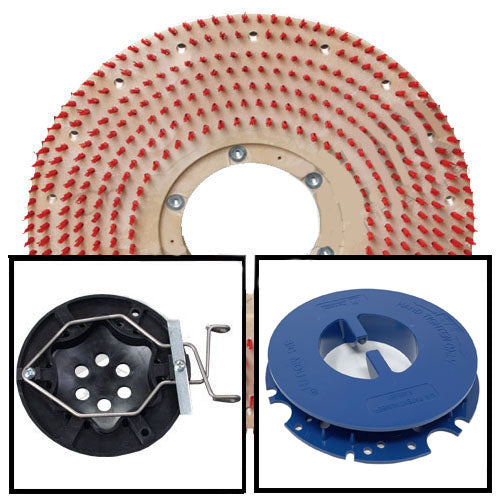 Pad-Lok 13" Pad Driver .5" Trim, Plastic, Includes G-400X Clutch Plate And Center-Lok 3 Pad Holder