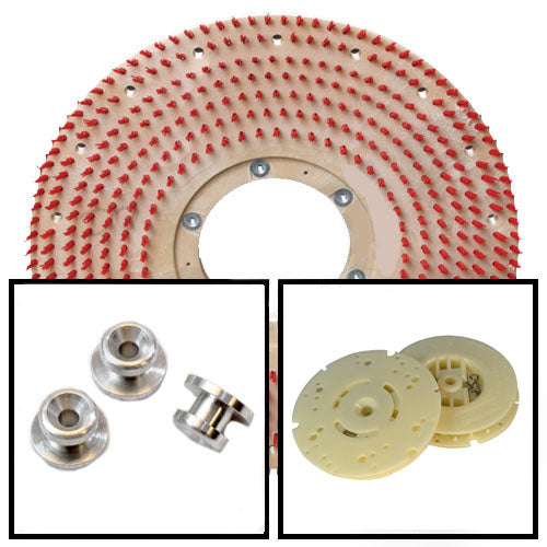Complete Assembly 13In Pad-Ok Pad Driver, .5In Trim, Plastic (Contains (3) Screw Lugs, Gbrphcl3S, Gbr13Dpal)