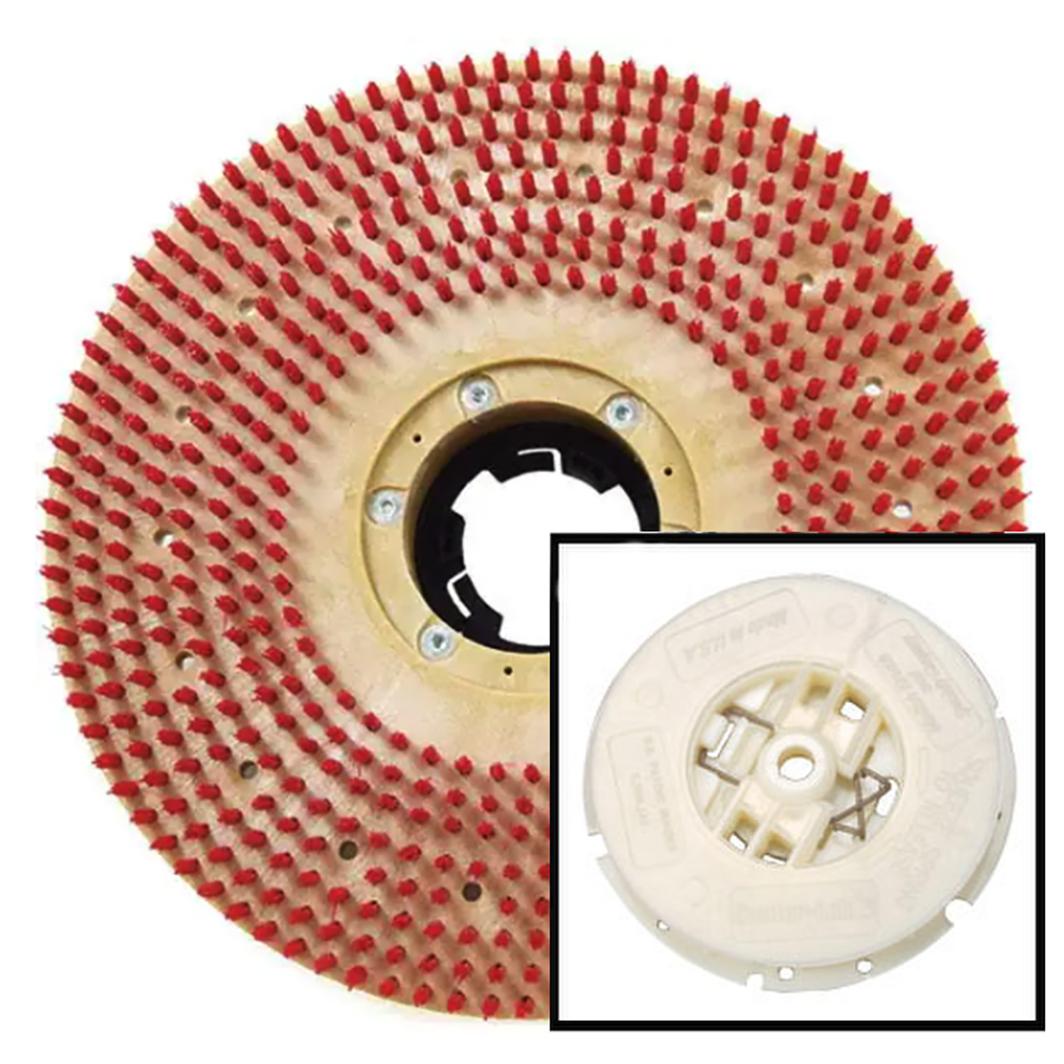 Complete Assembly 14In Pad-Lok Pad Driver, .5In Trim With Center-Lok 3 (Contains Gbr0L800, Gbr14Dpal, Gbrphcl3S)