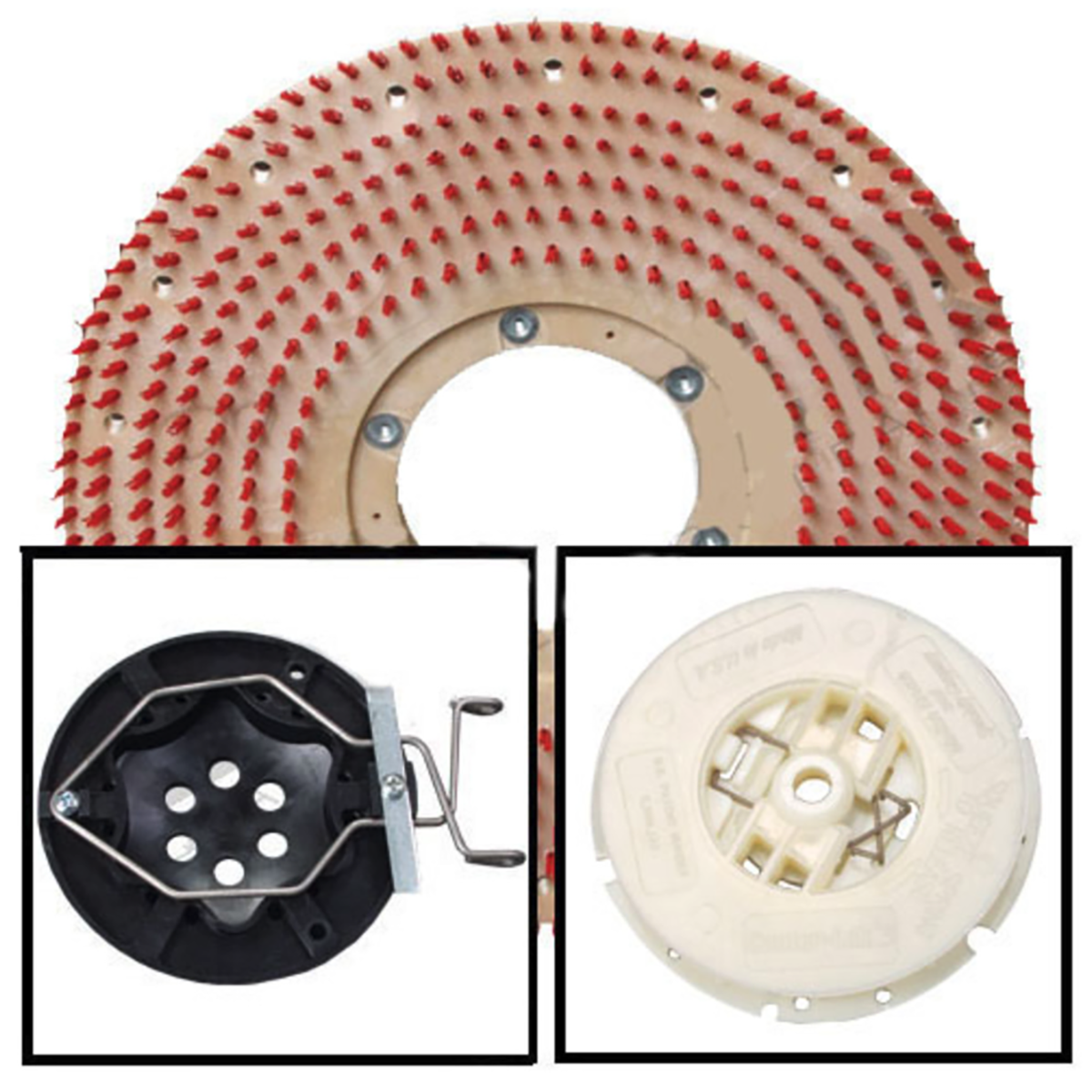 Pad-Lok 15" Pad Driver .5" Trim, Plastic, Includes Center-Lok 3 Pad Holder