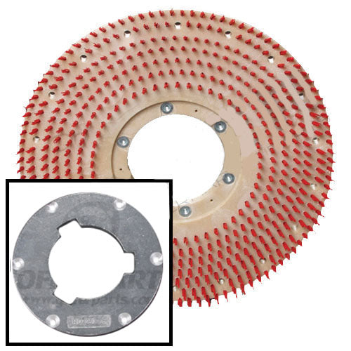 Pad-Lok 17" Pad Driver .5" Trim, Plastic, Includes Anp-92 Clutch Plate