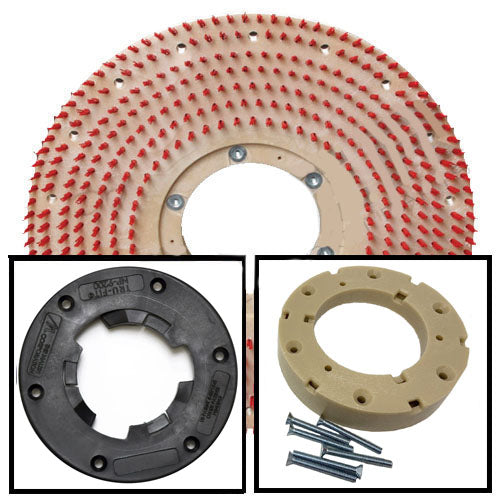 Complete Assembly 19In Pad-Lok Pad Driver, .5In Trim, Plastic With 1-1/2In Riser (Contains Gbr0Np9200, Gbr19Dpal, Gbrise150P45)