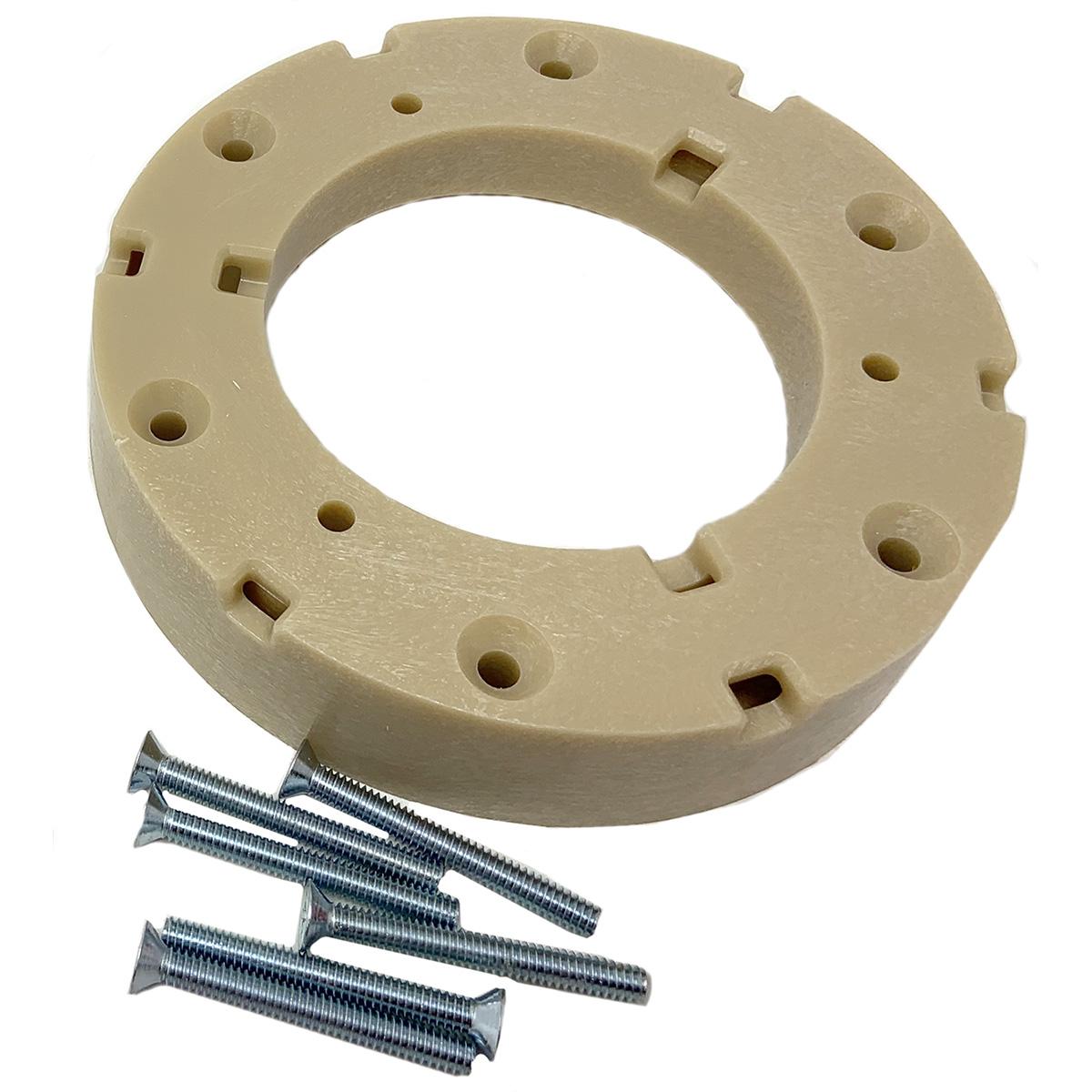 Riser 1.25In H 4 Or 5In Ch Plastic With Hardware