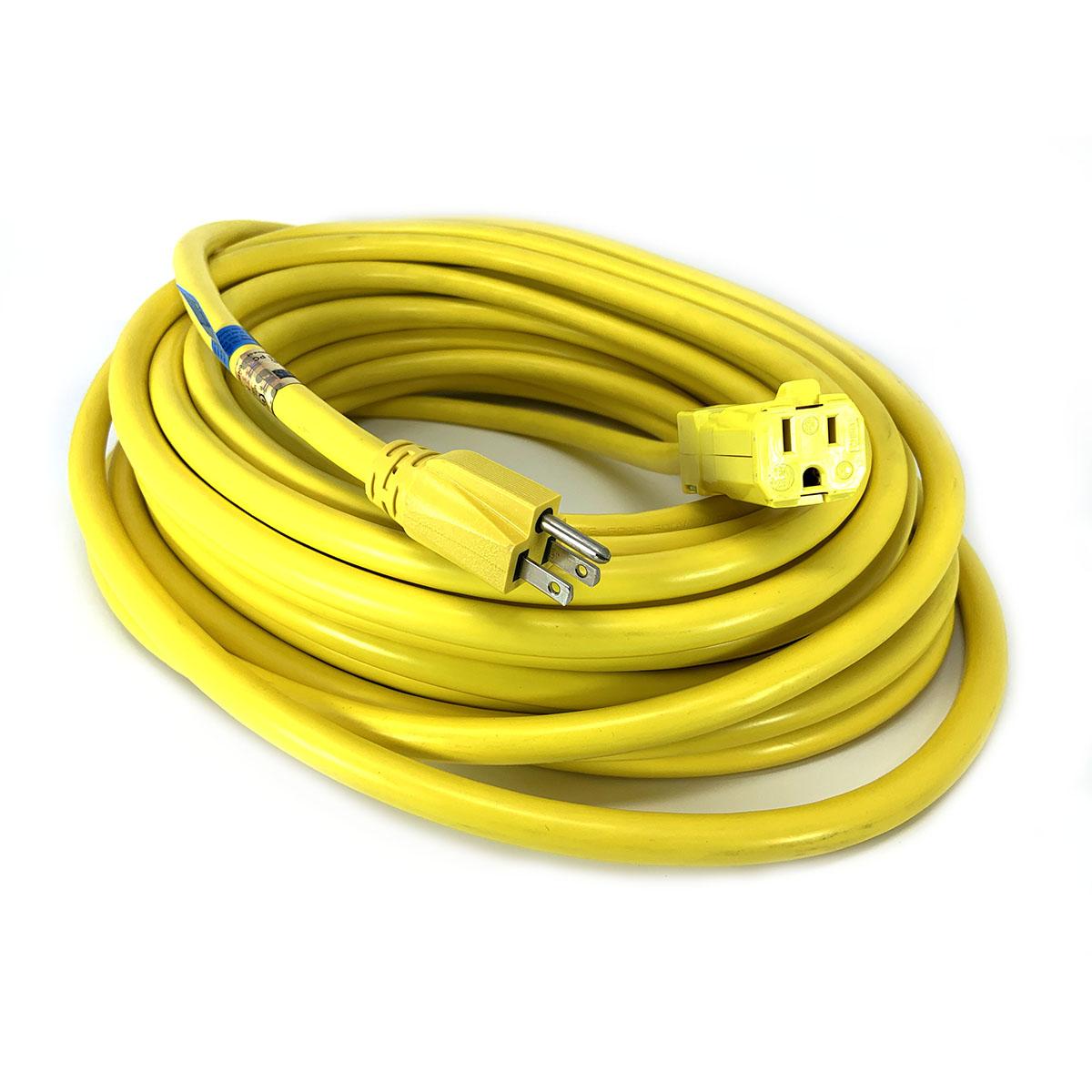 75 Ft., 14/3 Stw, 600 Volt Extension Cord, Yellow