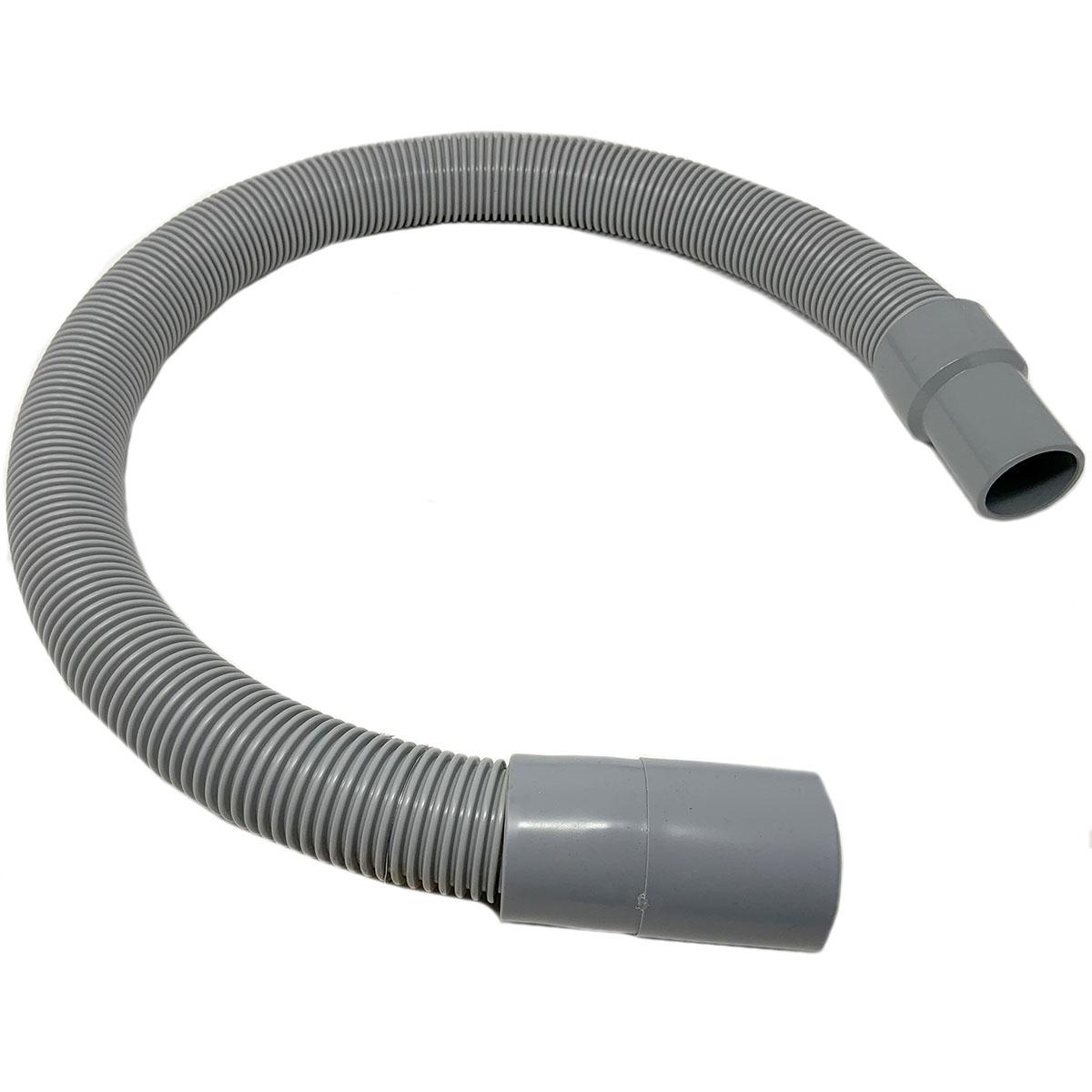 Crushproof Hose 39 X 1.5 Smooth Grey, Includes One 1.5 Cuff, One 1.5 X 2 Cuff
