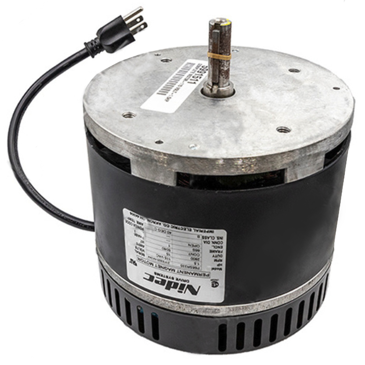 Brush Motor 120 Volt, 2000 Rpm, 1.5 Hp, Fits Tennant 2730