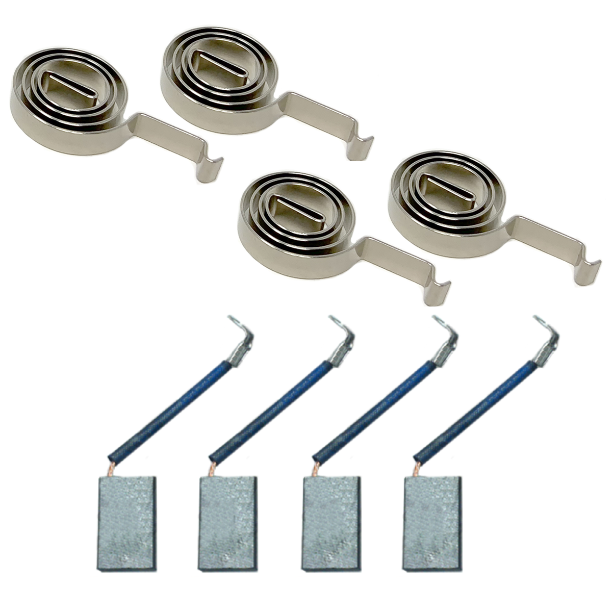 Carbon Brush For Drive Motors (Includes Brushes And Springs) (Set Of 4)