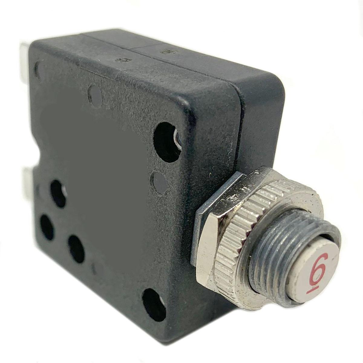 Circuit Breaker 06A, 250Vac/50Vdc Type 1 (Blade-Term)