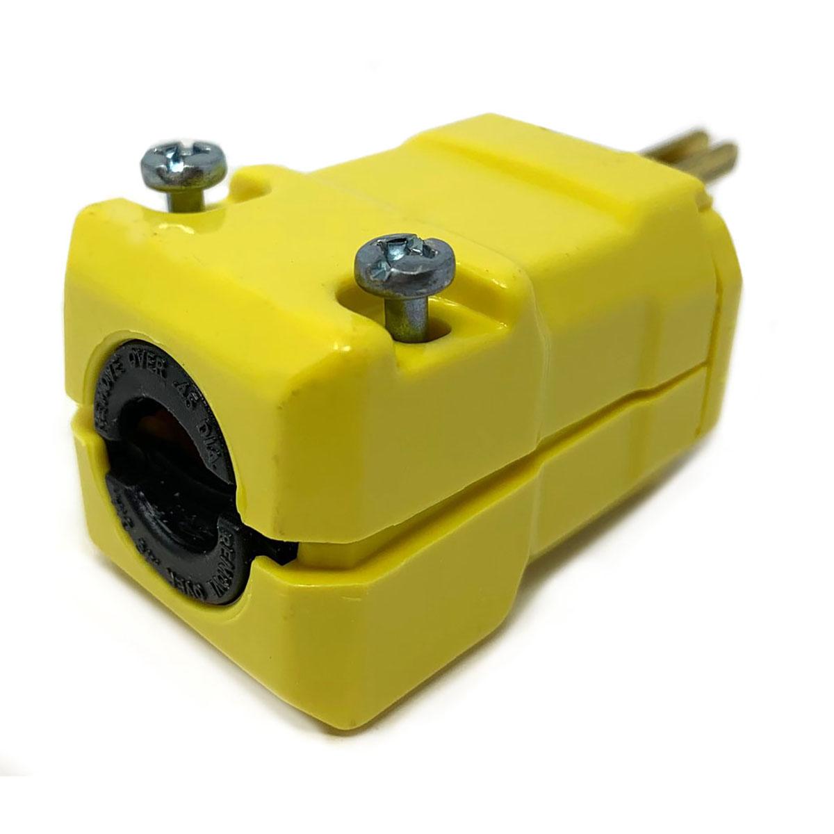 Plug 3 Prong Nylon Male 15A/125V