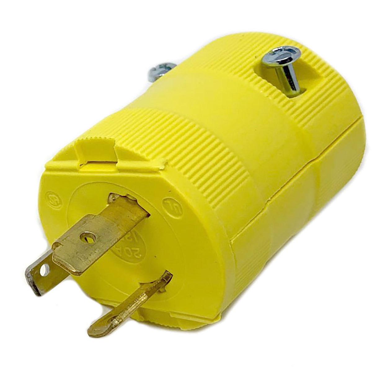 Plug Twist Lock Male 20A/125V