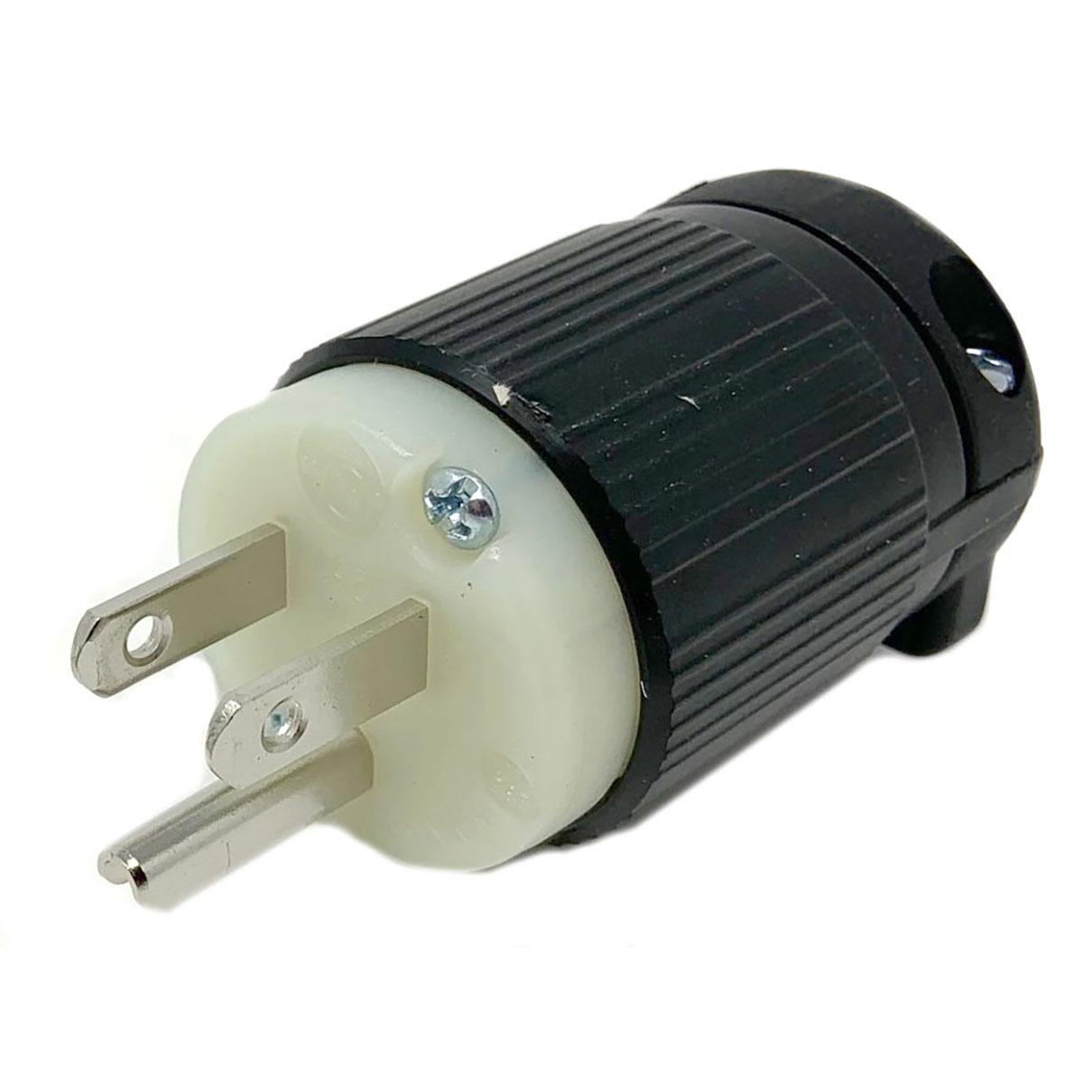 Plug Industrial Grade Nema 5-15 15A 125V 3 Prong