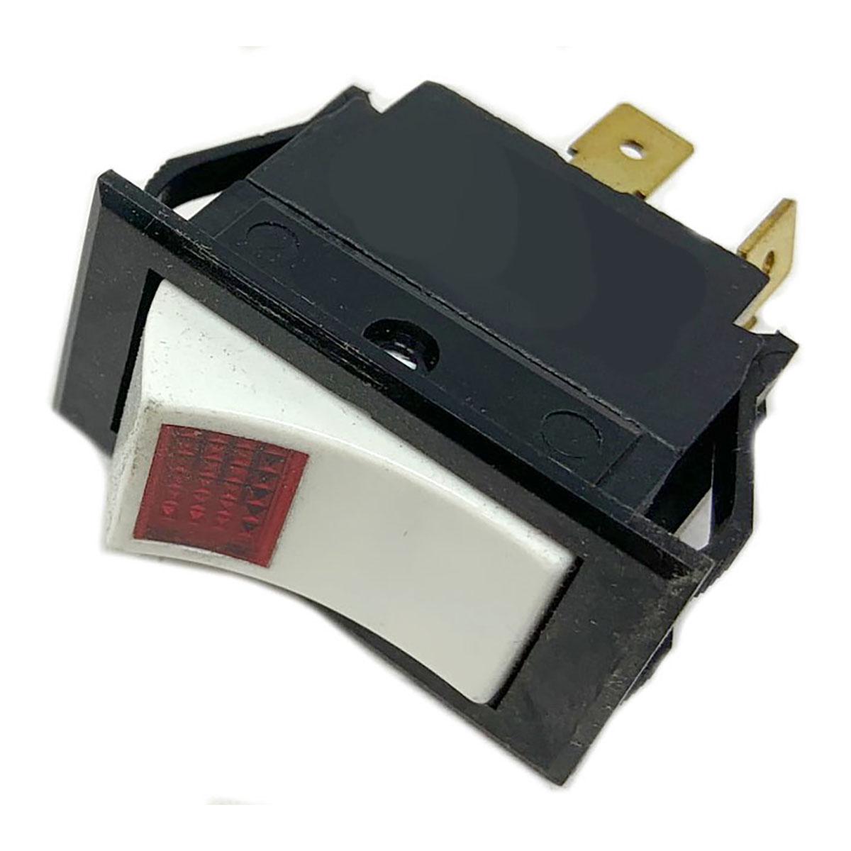Switch Rocker, Illuminated Four Terminal 15A