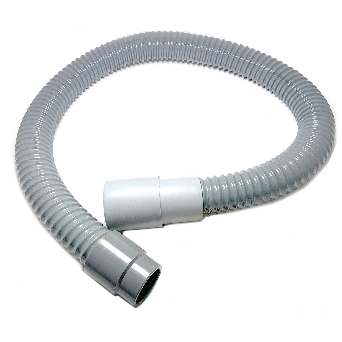 Hose Assembly 47 X 1.5 Smooth Grey, Includes One 1.5" Short Cuff & One 1.5 X 2 Cuff