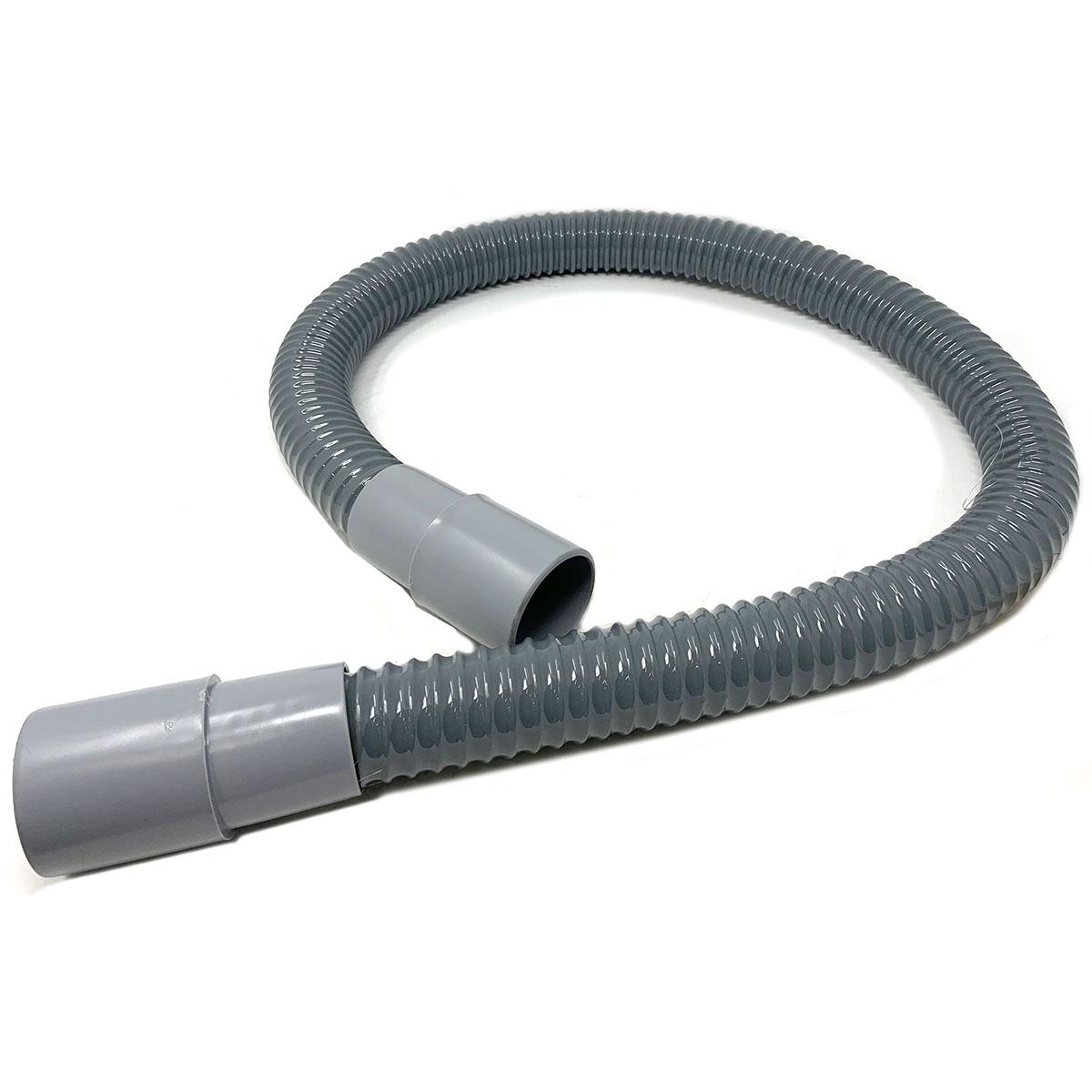 Hose Assembly 50 X 1.5 Smooth Grey, Includes Two 1.5" Short Cuffs