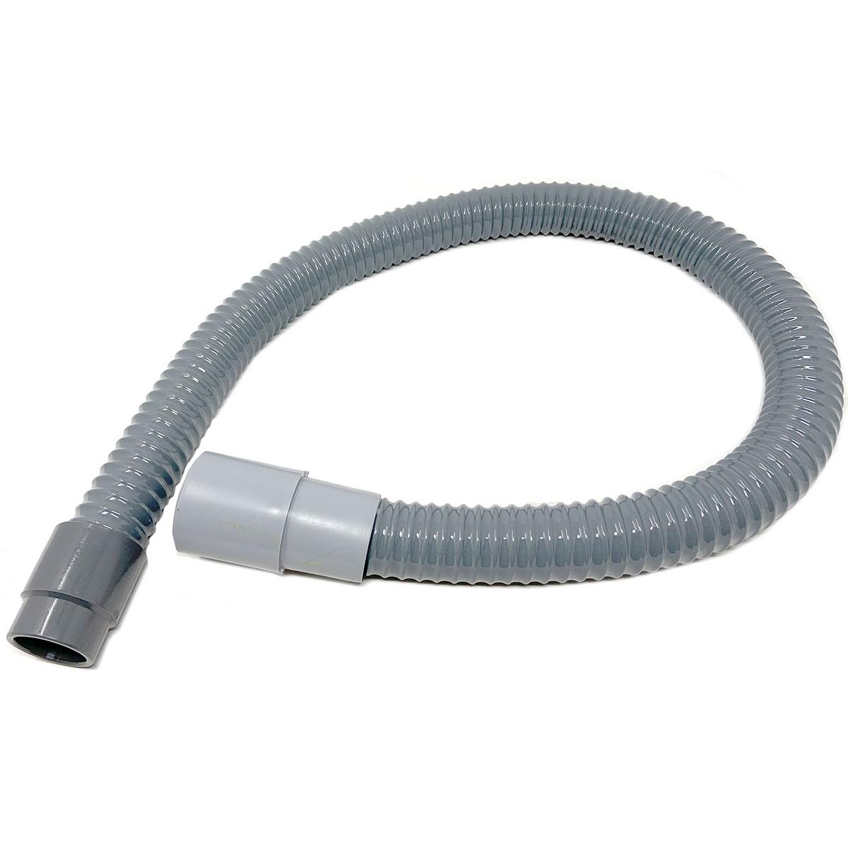 Hose Assembly 50.5 X 1.5, Smooth Grey, Includes One 1.5 X 1.5 Short Cuff And One 1.5 X 2 Cuff