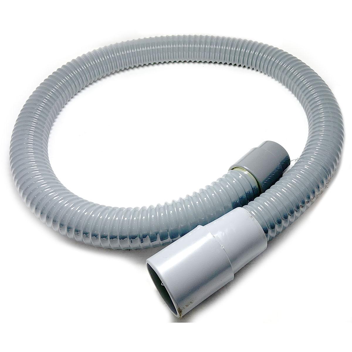 Hose Assembly 44 X 1.5 Smooth Grey, Includes One 1.5" Short Cuff & One 1.5 X 2 Enlarger
