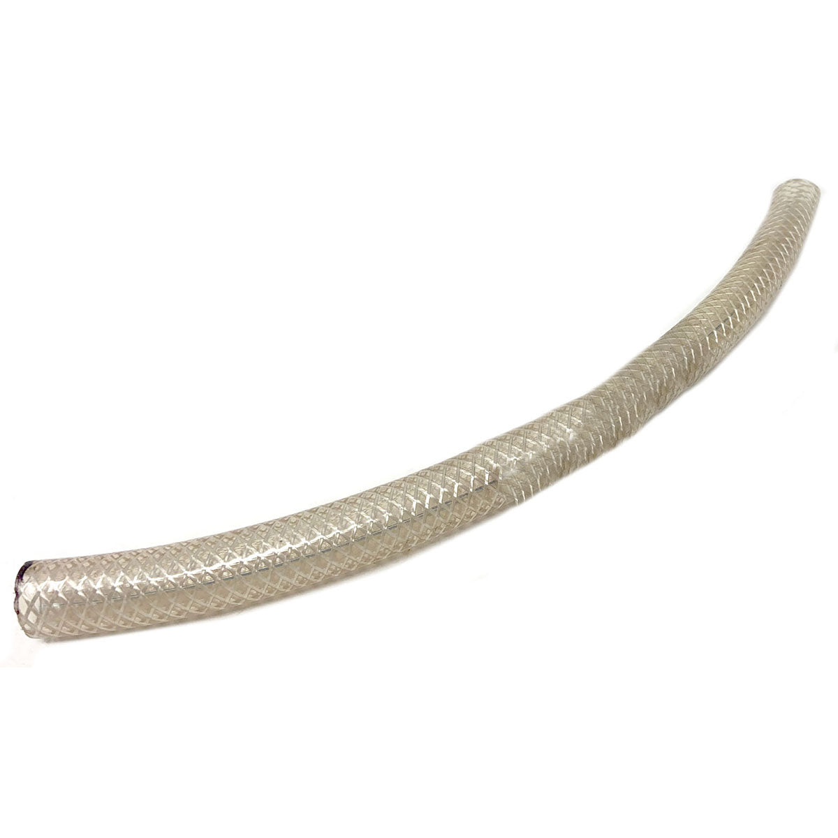 Pvc Hose Clear Braided, .5" Id, .75" Od, 8.5" Length