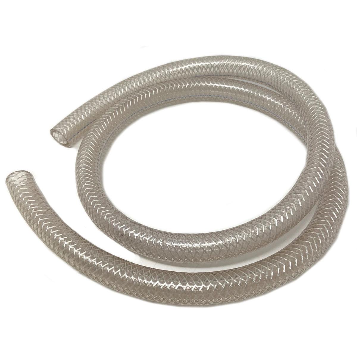Pvc Hose Clear Braided, .5" Id, .75" Od, 45" Length
