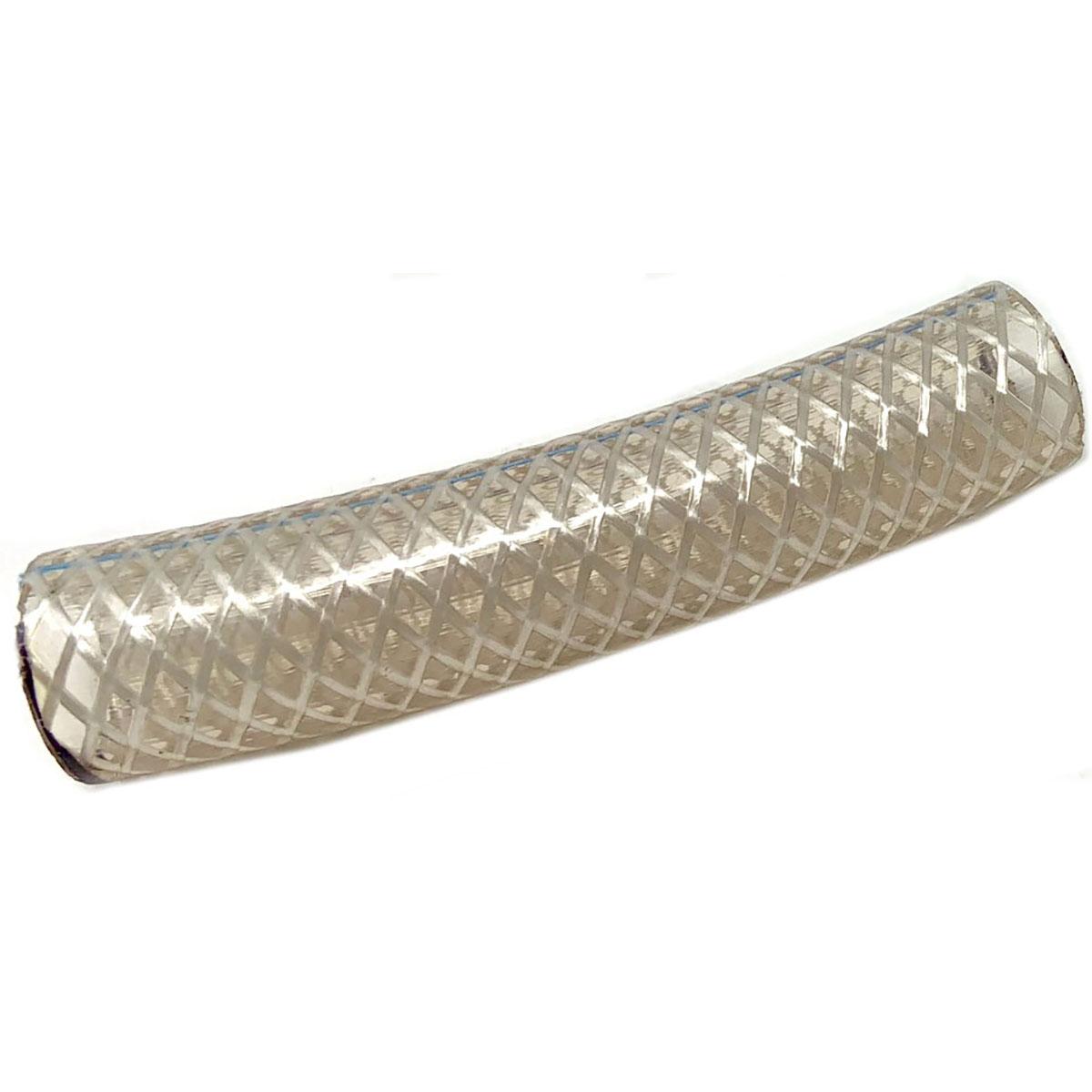 Pvc Hose Clear Braided, .5" Id, .75" Od, 3.25" Length