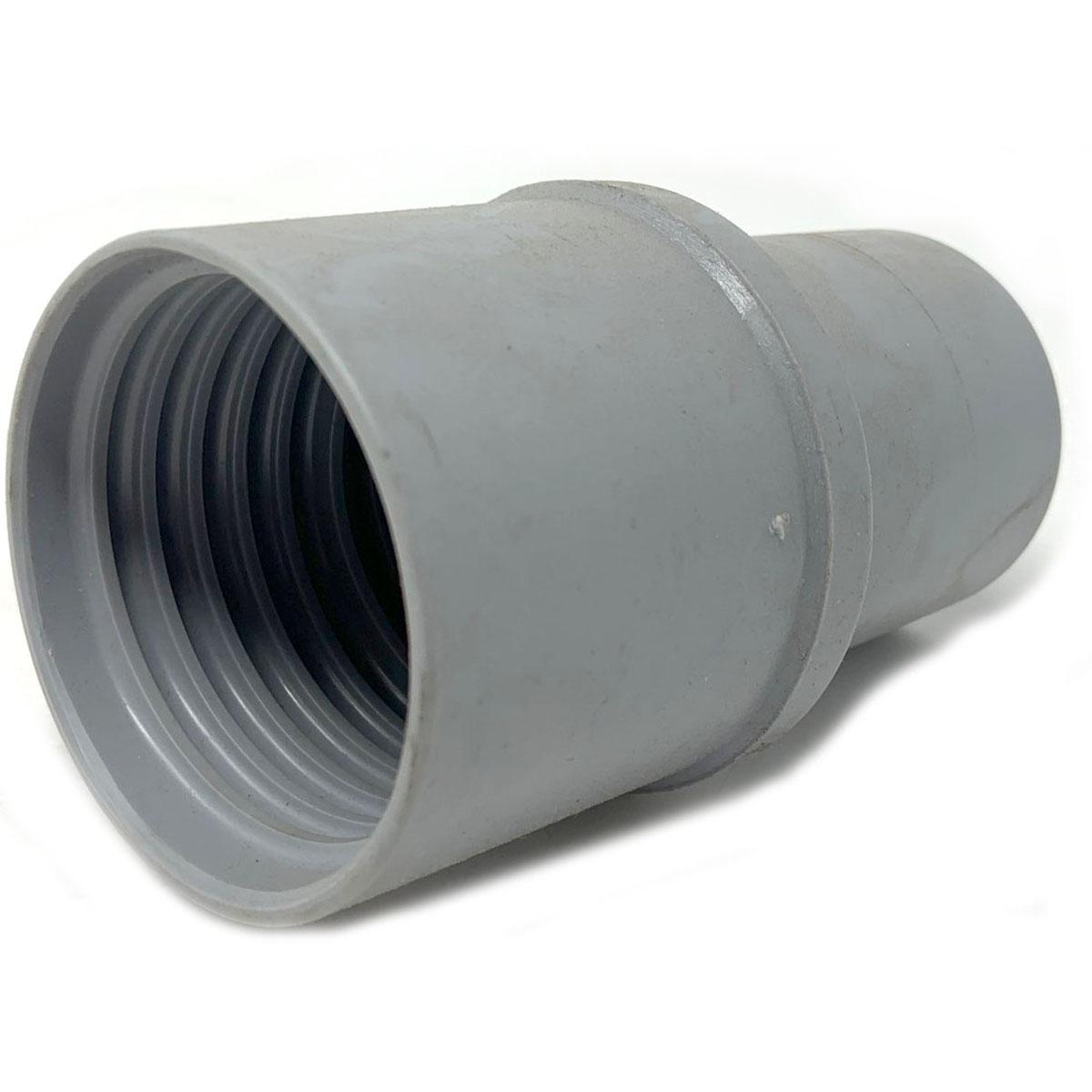 Crushproof Hose Cuff With Swivel 2 X 2, Grey
