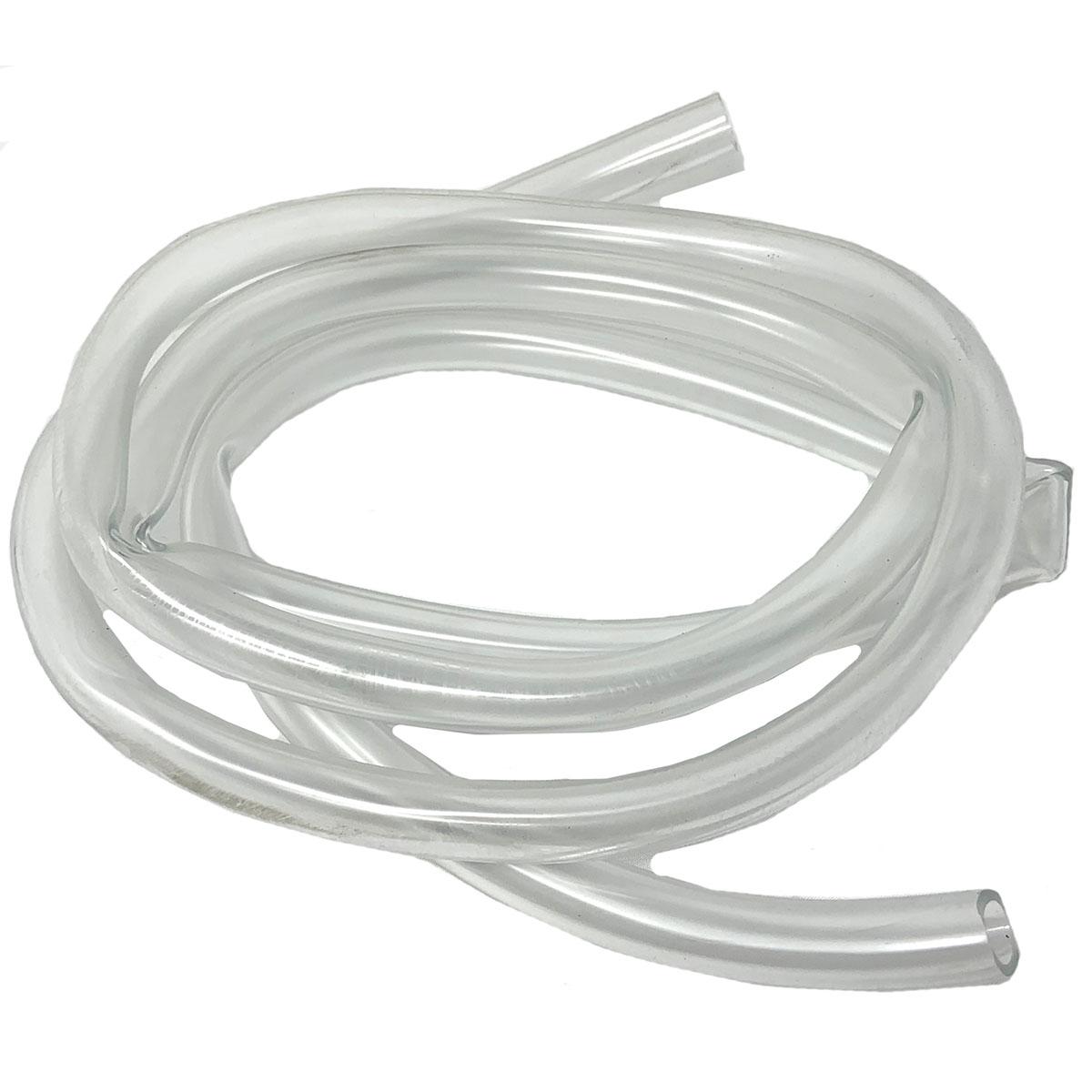 Pvc Hose Clear Vinyl, .375" Id, 5" Od, 5' Length